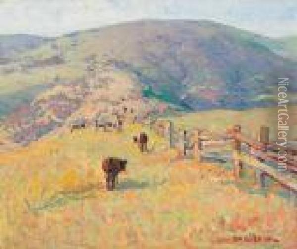 In The Hills, 1932 Oil Painting - Selden Connor Gile