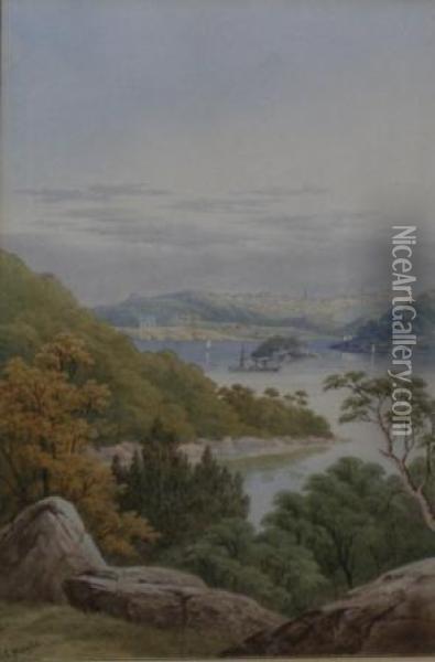 Landscape Oil Painting - John Barr Clarke Hoyte