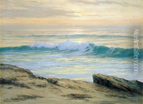 Sea Symphony Oil Painting - Roi Clarkson Colman