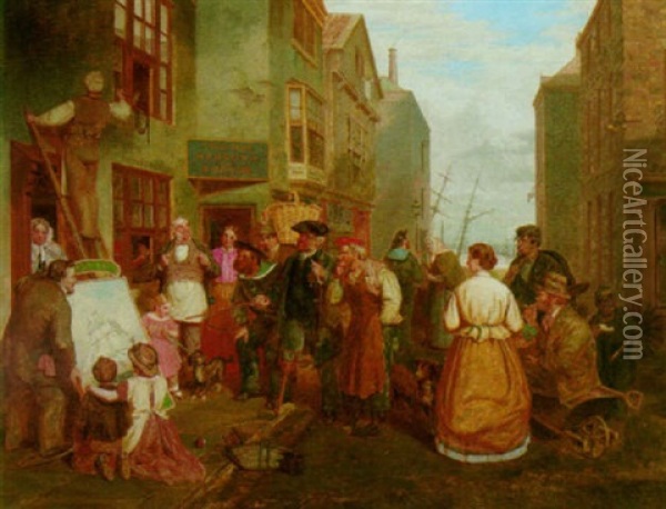 The Critics Oil Painting - James Stokeld