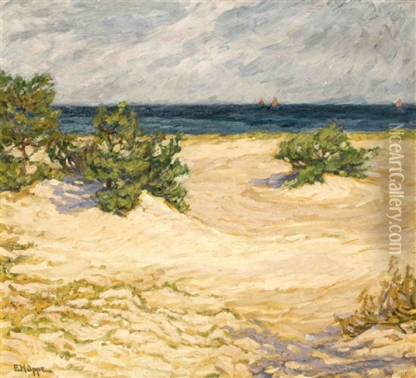Dunen An Der Ostsee Oil Painting - Elsa Hueppe