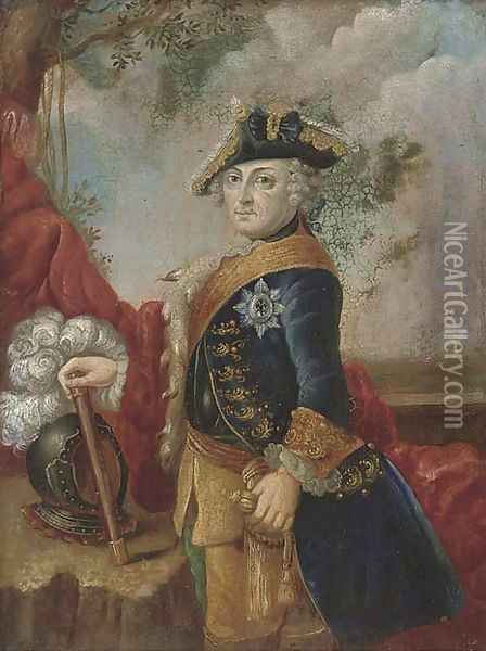 Portrait of an officer Oil Painting - Martin II Mytens or Meytens