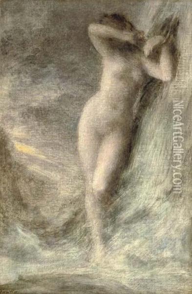 Andromede Oil Painting - Ignace Henri Jean Fantin-Latour