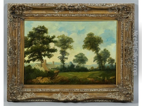 Landscape Oil Painting - John Berney Ladbrooke