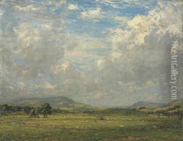 Hawes, Yorkshire Oil Painting - Philip Wilson Steer