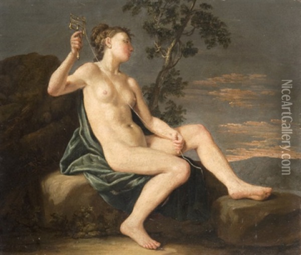 Figura Mitologica Oil Painting - Donato Creti