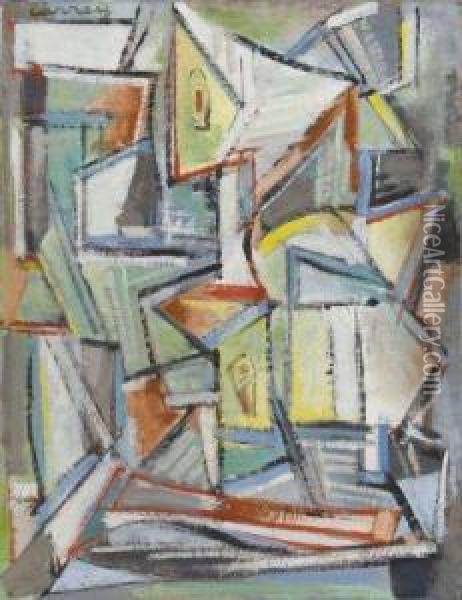 Composition Oil Painting - Georges Carrey