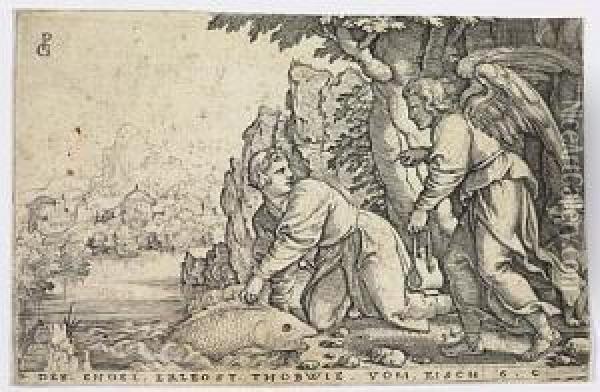 Two Engravings. Oil Painting - Georg Pencz