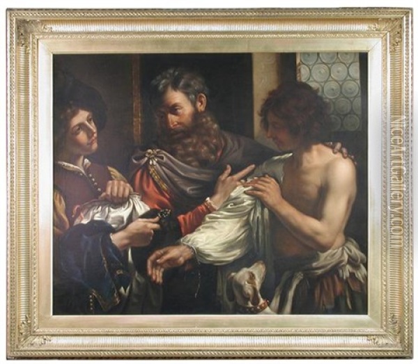 The Return Of The Prodigal Son Oil Painting -  Guercino