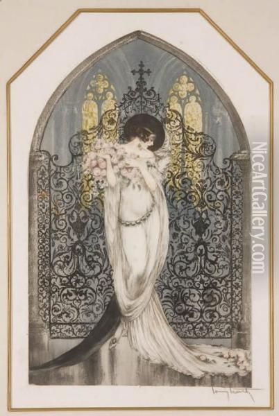 Tosca Oil Painting - Louis Icart