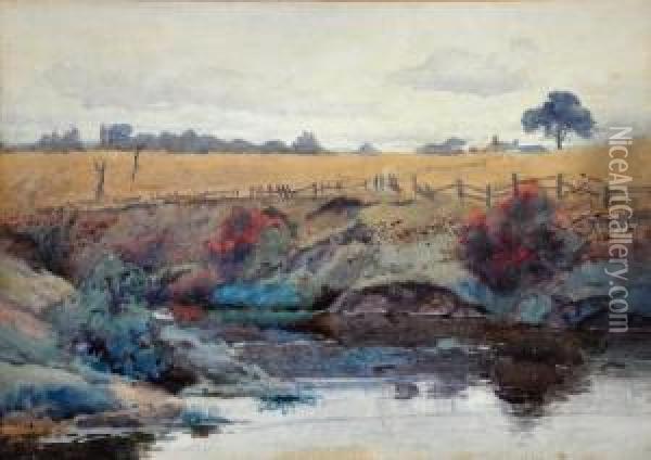 Landscape Oil Painting - Alexander Mcclintock