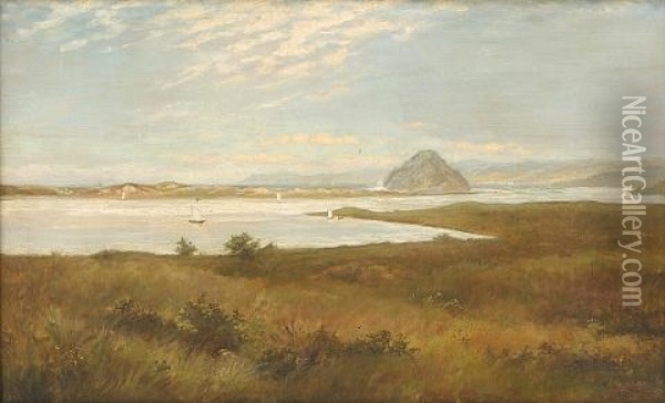 View Of El Morro, San Luis Obispo Oil Painting - John Sykes