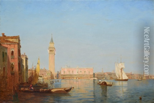 Venise Oil Painting - Paul Bistagne