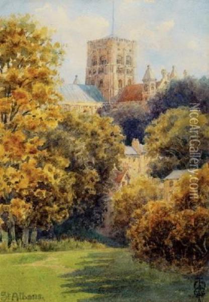 St. Albans Oil Painting - Thomas