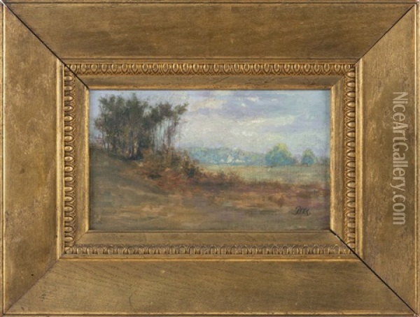 Hingham, Massachusetts Landscape Oil Painting - Franklin Whiting Rogers