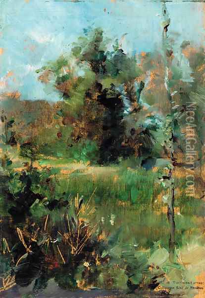 La Clairiere Oil Painting - Henri De Toulouse-Lautrec