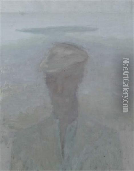 Connemara Man, Twin Beaches Oil Painting - Arthur Armstrong