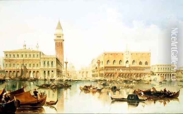 Venice Oil Painting - Robert Pritchett