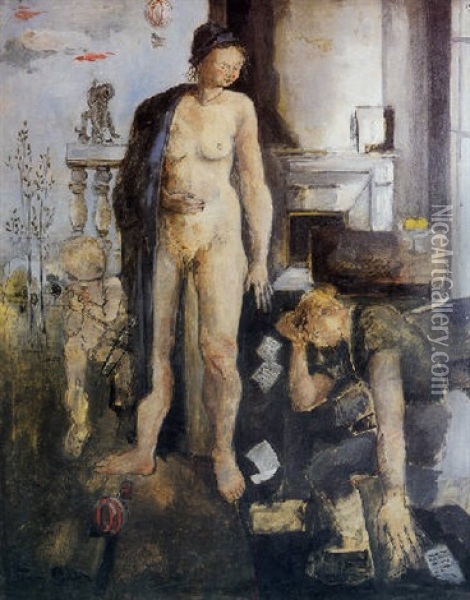 L'amour Et Ses Victimes Oil Painting - Francis Gruber