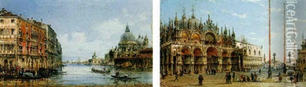 Santa Maria Della Salute Oil Painting - Giovanni Grubas