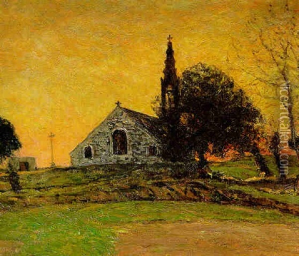 Flamboiement Du Soir Oil Painting - Maxime Maufra