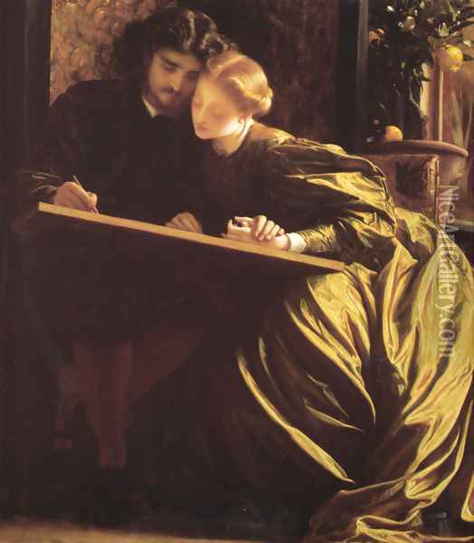 The Painter's Honeymoon Oil Painting - Lord Frederick Leighton