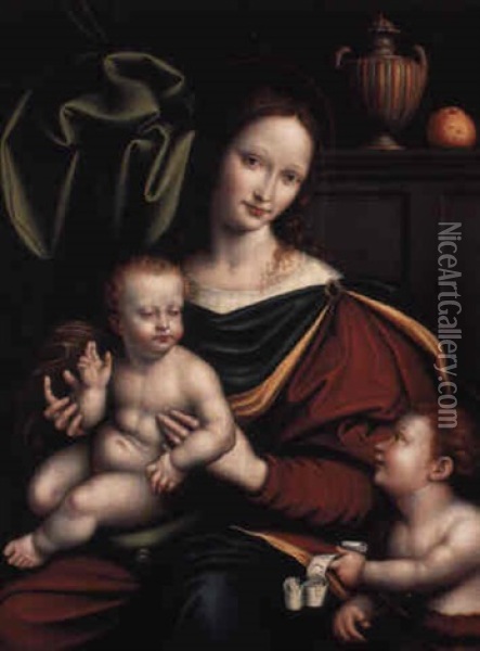 The Virgin And Child Oil Painting -  Giampietrino