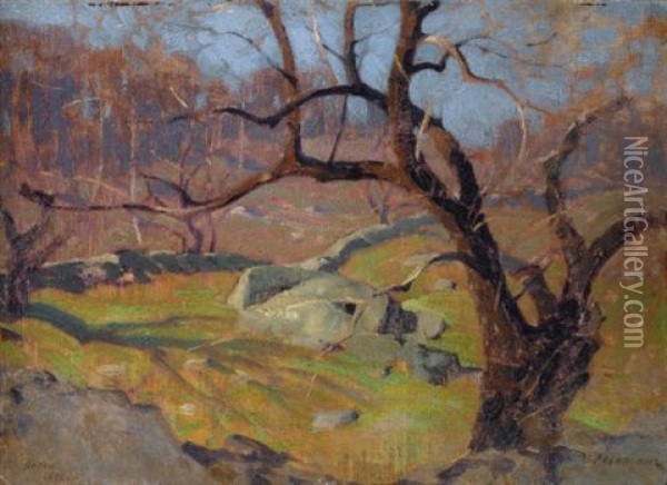 View Near Yalta Oil Painting - Isaak Levitan