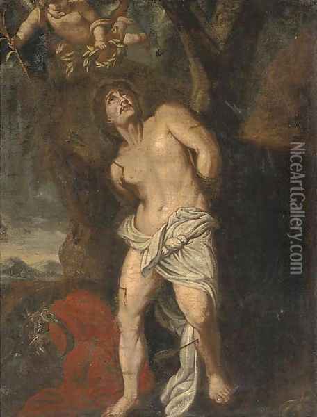 Saint Sebastian Oil Painting - Sir Anthony Van Dyck