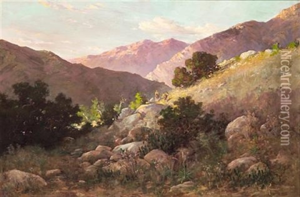 Cherry Canyon Oil Painting - John Bond Francisco