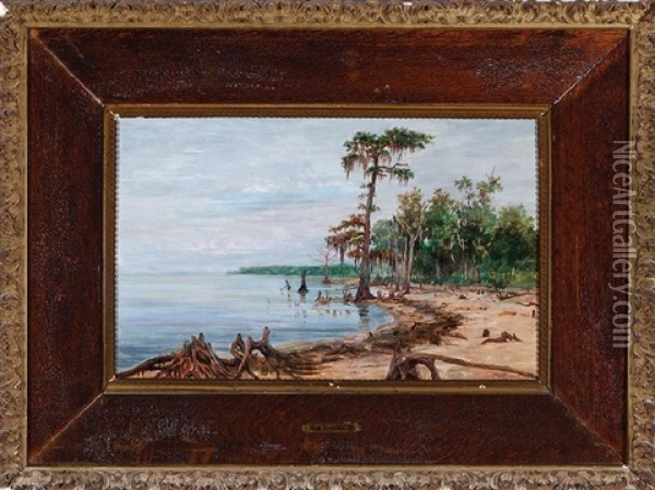 Near Lewisburg, La Oil Painting - Charles Wellington Boyle