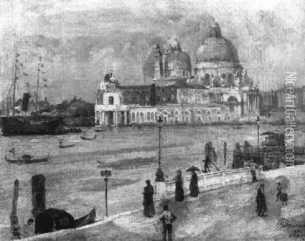 Venice Oil Painting - Rudolf Dammeier