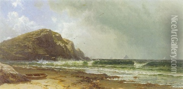 Approaching Storm Oil Painting - Alfred Thompson Bricher