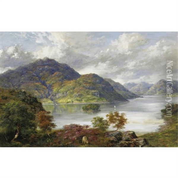 Loch Katrine Oil Painting - McNeil Robert McLeay