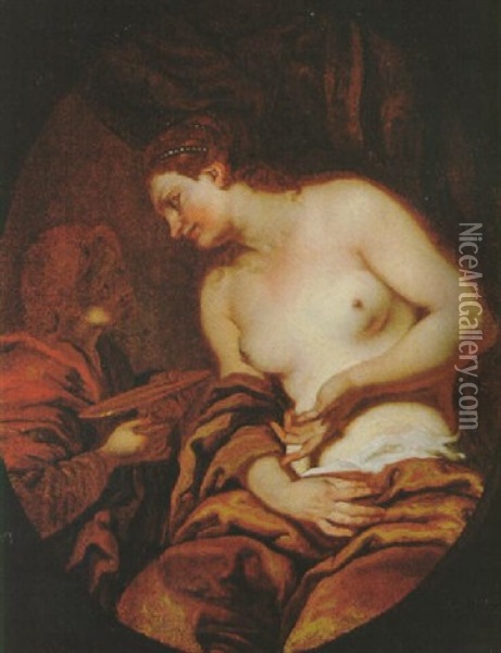 Mythologisches Thema Oil Painting - Johann Carl Loth