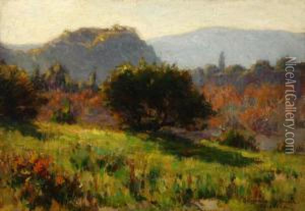 California In Midwinter Oil Painting - Benjamin Chambers Brown