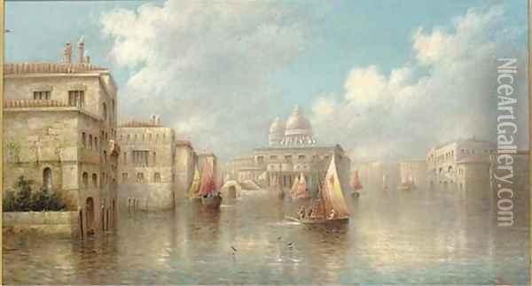 Venetian capriccios Oil Painting - James Salt