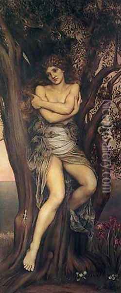 The Dryad Oil Painting - Evelyn Pickering De Morgan