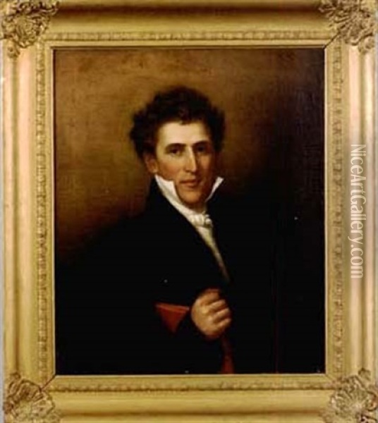 Portrait Of William Jessop Oil Painting - Sarah Miriam Peale