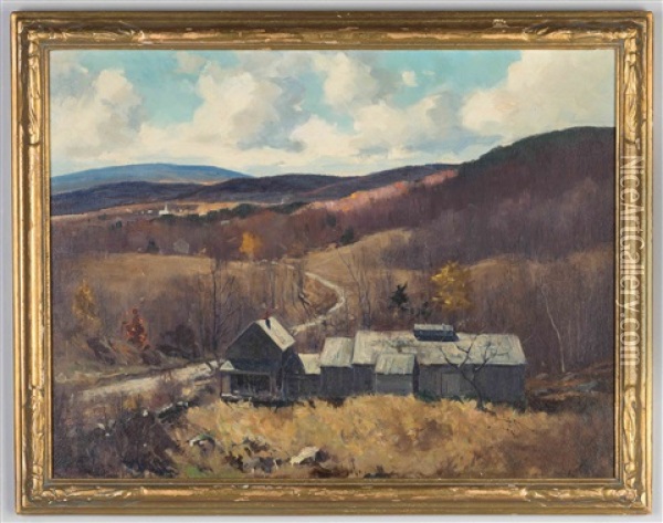 Troy From The Hills Oil Painting - Charles Curtis Allen
