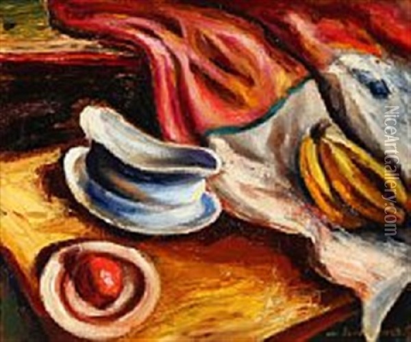 Still Life Oil Painting - Otto Sievert