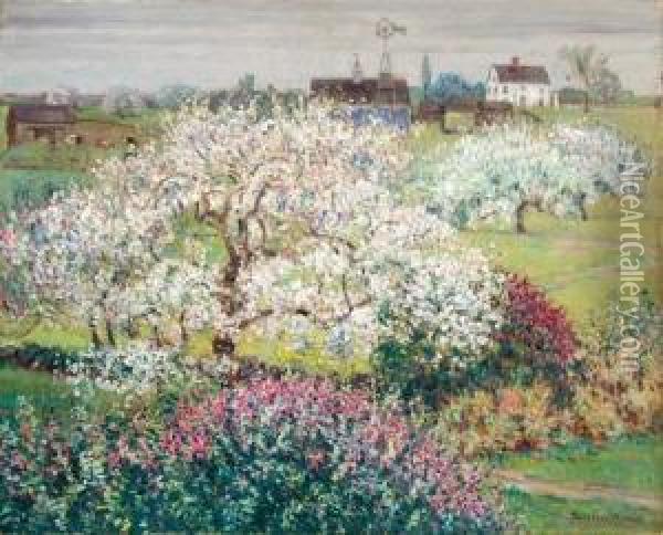 Spring Oil Painting - Theodore Wendel
