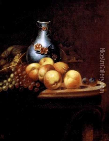 Still Life Oil Painting - Jervis McEntee