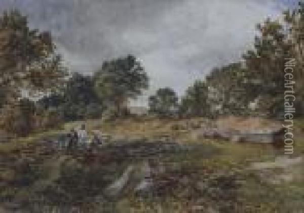 Holmwood Common Oil Painting - Samuel Bough