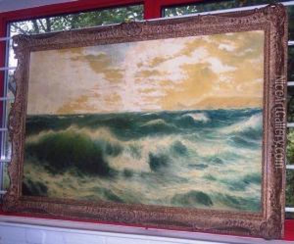 Seascape Oil Painting - David James