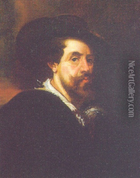 Portrait Of Peter Paul Rubens Oil Painting - Charles John (Sir) Holmes