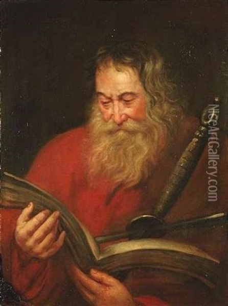 Der Apostel Paulus Oil Painting - Joachim von Sandrart the Elder