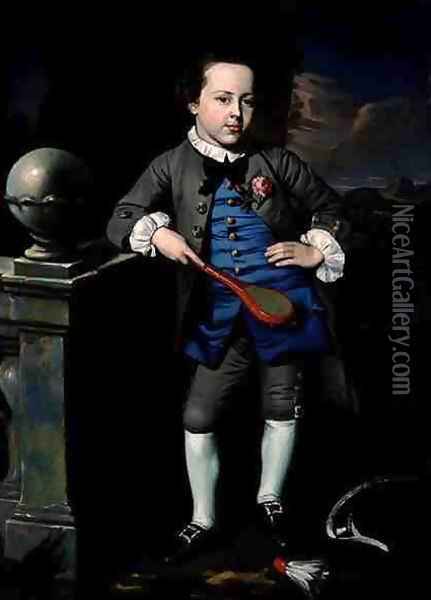Portrait of a Boy, c.1758-60 Oil Painting - John Singleton Copley