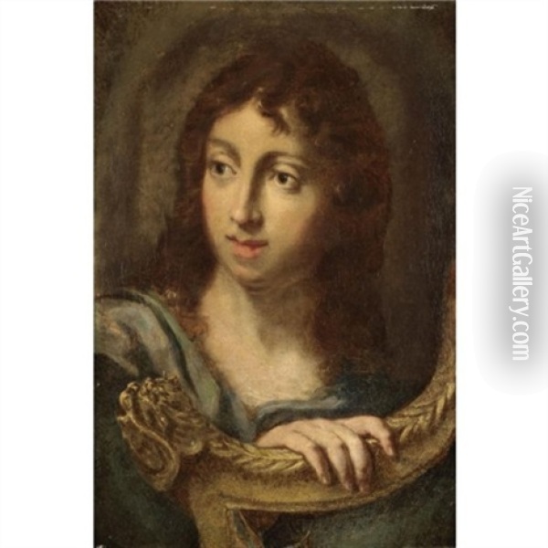 Ritratto Di Giovane Oil Painting - Baldassare Franceschini