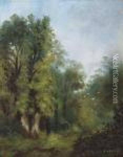 Paysage Oil Painting - James Ensor